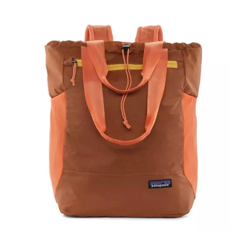 Patagonia Ultralight Black Hole Tote Pack in Tigerlily Orange - Brand New NWT